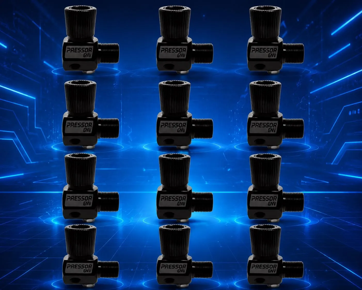 Pack com 12 válvulas de cilindro ST